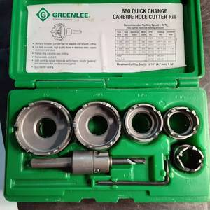 Greenlee 660 quick change carbide h...