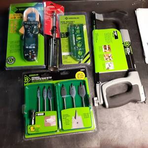 Assorted Greenlee hand tools...