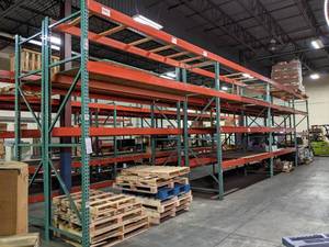 Pallet Racking includes5 12 uprigh...
