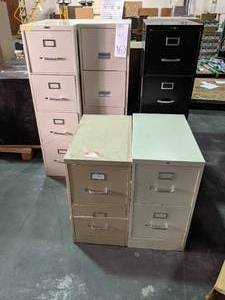 Logoff metal file cabinets...