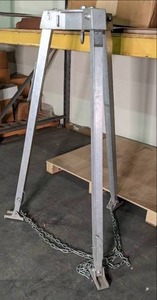 Heavy metal tri pod stand 53 tall...