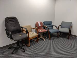 5 Chairs and a ruler...