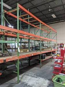 Pallet Racking includes 4 12 uprig...