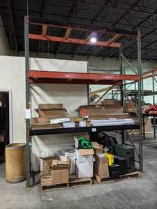 Pallet Racking includes 2 12 uprig...