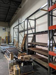 Pallet Racking includes 3 12 uprig...