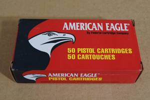 lot 4 image: 50 Federal American Eagle .45 GAP 230 Gr FMJ Ammo
