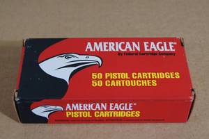 lot 5 image: 50 Federal American Eagle .45 GAP 230 Gr FMJ Ammo