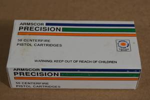 lot 9 image: 50 Armscor Precision .38 Super 125 Gr FMJ Ammo