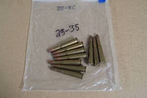lot 63 image: 10 Rounds of .25-35 Win Ammo