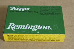 lot 76 image: 5 Remington Slugger 16 Gauge 2-34 45 Oz HP Rifled Slugs