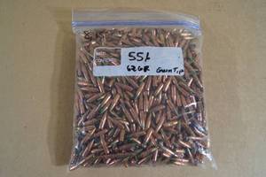 lot 137 image: Bag of 5.56 62 Gr Green Tip Bullets
