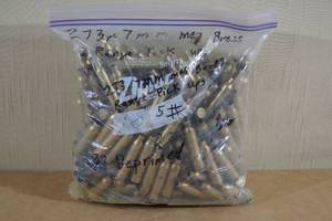 lot 155 image: Bag of Empty 7mm Mag Casings