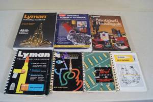 lot 163 image: Lyman Reloading Manuals