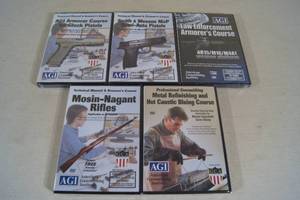 lot 176 image: Educational Firearm DVDs