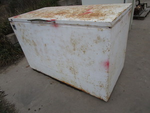 lot 32 image: Montgomery Wards chest freezer, 56...