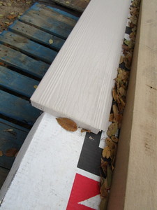 lot 99 image: Edco soffit material, Almond Cream,...