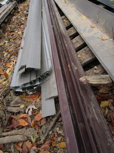 lot 97 image: F-channel 12ft, 1 roof edge 10ft...