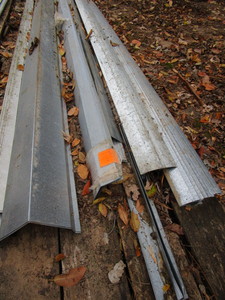 lot 93 image: Galvanized roof edge, flashing, cor...