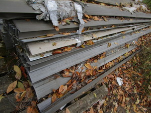 lot 92 image: Roof Edge - aluminum, approx 250 p...