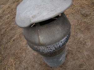 lot 79 image: Stack cap, 36L vented, ID 9, OD 1...