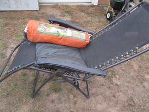 lot 68 image: Gander Mountain zero gravity chaise...