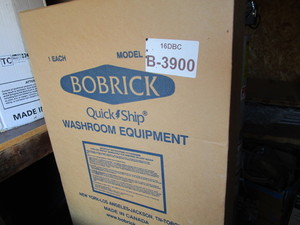 lot 151 image: Bobrick washroom Equipment, stainle...