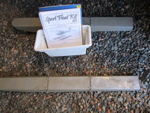 lot 163 image: Sport Float kit for RC plane...