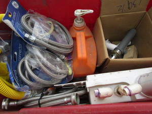 lot 224 image: Plumbing, hose connectors...