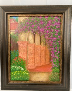 lot 20 image: Dwayne Hickman Original Painting - Mission Walk Signed, Autographed and Numbered