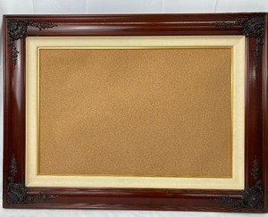 lot 40 image: Elegant Mahogany Color Frame 26 x 35