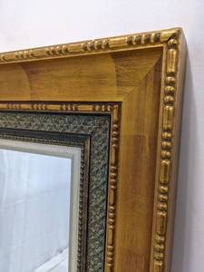 lot 119 image: Gorgeous 43 x 56 Mirror in Gryphon Moulding Gold Embellished Wood Art Frame