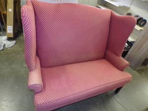 High Back Love Seat