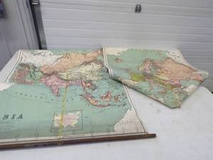 Pair of Vintage Maps