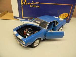 WELLY 124 SCALE DIECAST 1968 CHEVROLET CAMARO Z28 - NEW IN BOX - NICE PIECE - SEE PICTURES