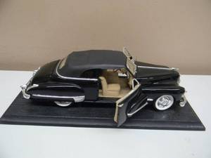 ANSON 118 SCALE DIECAST 1947 CADILLAC SERIES 62 - NICE - VERY COOL PIECE - SEE PICTURES