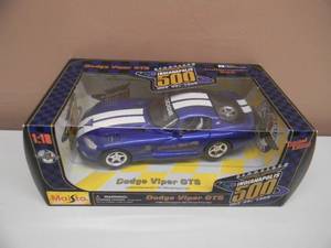 MAISTO LIMITED EDITION 118 SCALE DIECAST 1996 DODGE VIPER GTS INDY 500 PACE CAR - NEW IN BOX - AWESOME PIECE - SEE PICTURES