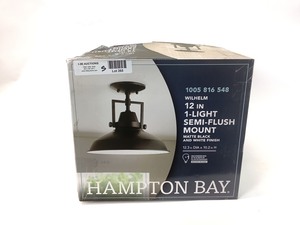 12 Inch Semi Flush Mount Light