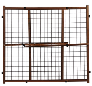 lot 34 image: Brand New Evenflo Farmhouse Collection Position & Lock Tall Pressure Mount Gate