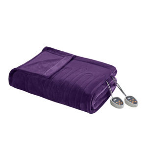lot 48 image: Brand New Beautyrest Full Size Plush Electric Heated Blanket