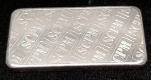10 TROY OZ .999 FINE SILVER BUFFALO BAR