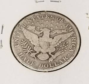 1904 US BARBER HALF DOLLAR