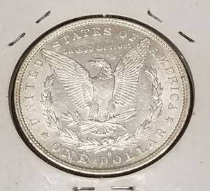 1881-O MORGAN SILVER DOLLAR UNC