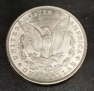 1885 MORGAN SILVER DOLLAR BU-UNC