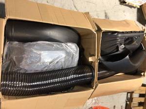 Lot of 2 Original Equipment 42 in. and 46 in. Double Bagger for XT1 and XT2 Series Riding Lawn Mowers (2015 and After) by Cub Cadet Customer Returns See Pictures