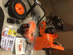22 in. 2-Stage Gas Snow Blower by YARDMAX Customer Returns See Pictures