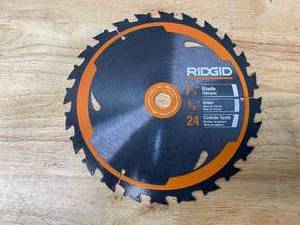 lot 123 image: RIDGID 7 14 Blade (wood)