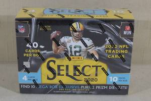 MEGA Box of 2020 Panini Select Football Card Packs
