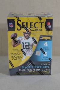 BLASTER Box of 2020 Panini Select Football Card Packs