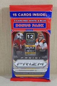 Pack of 2020 Panini Prizm Football Cards