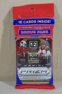 Pack of 2020 Panini Prizm Football Cards